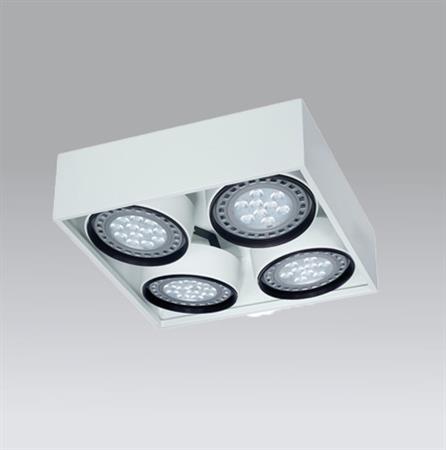 Box plafón de techo 4 luces